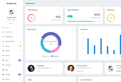 Inbox | Adminto - Responsive Bootstrap 4 Admin Dashboard